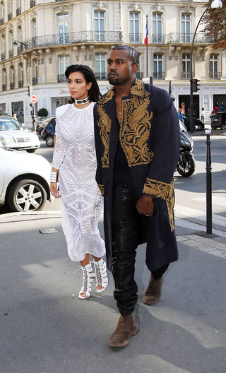 Illustration for article titled Presenting Prince Kanye and Princess Kim of the West Kardashians